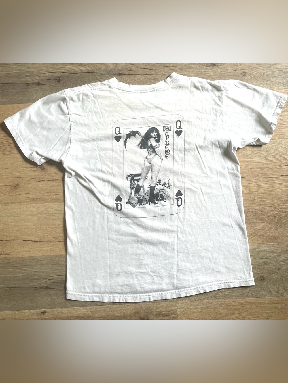 Supreme X Vampirella Card Tee SS17